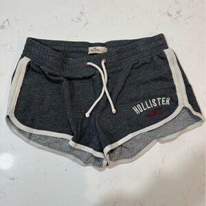 Hollister Dark Gray Shorts with White Trim